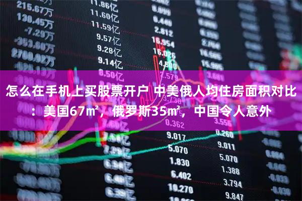 怎么在手机上买股票开户 中美俄人均住房面积对比：美国67㎡，俄罗斯35㎡，中国令人意外